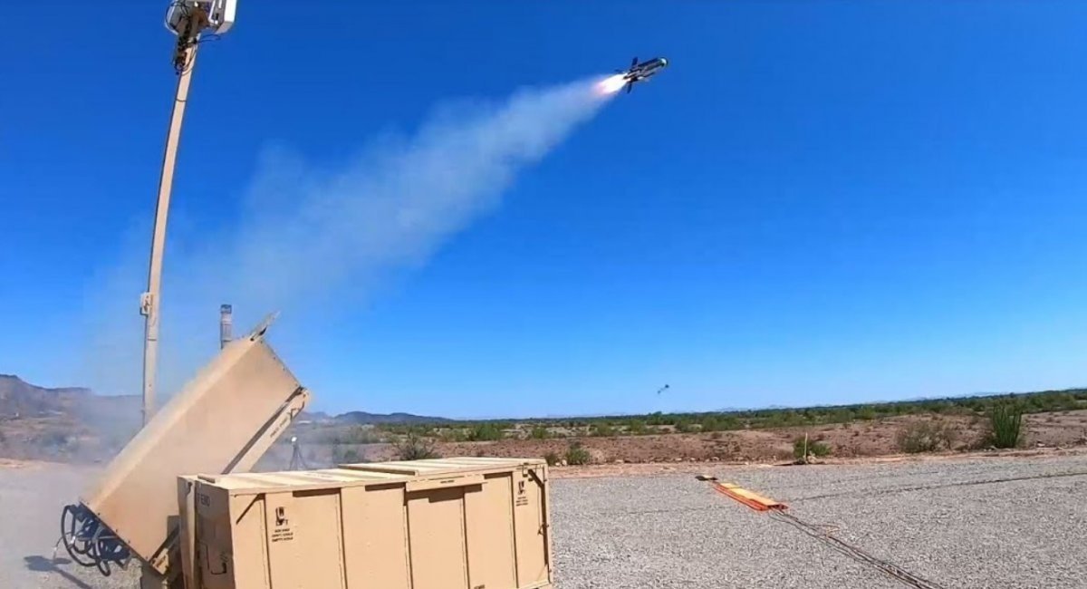 FS-LIDS system launches a Coyote interceptor during tests / Screenshot credit: Raytheon