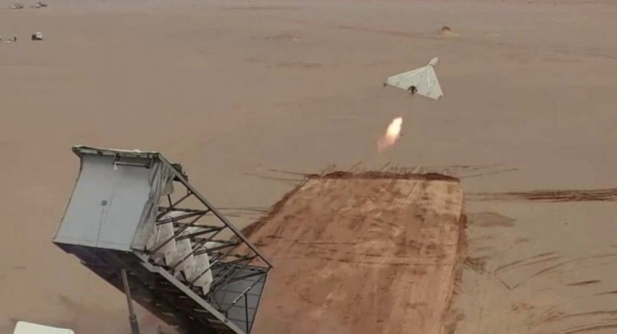 Iranian-made Shahed-136 drone launch / Illustrative image from open sources