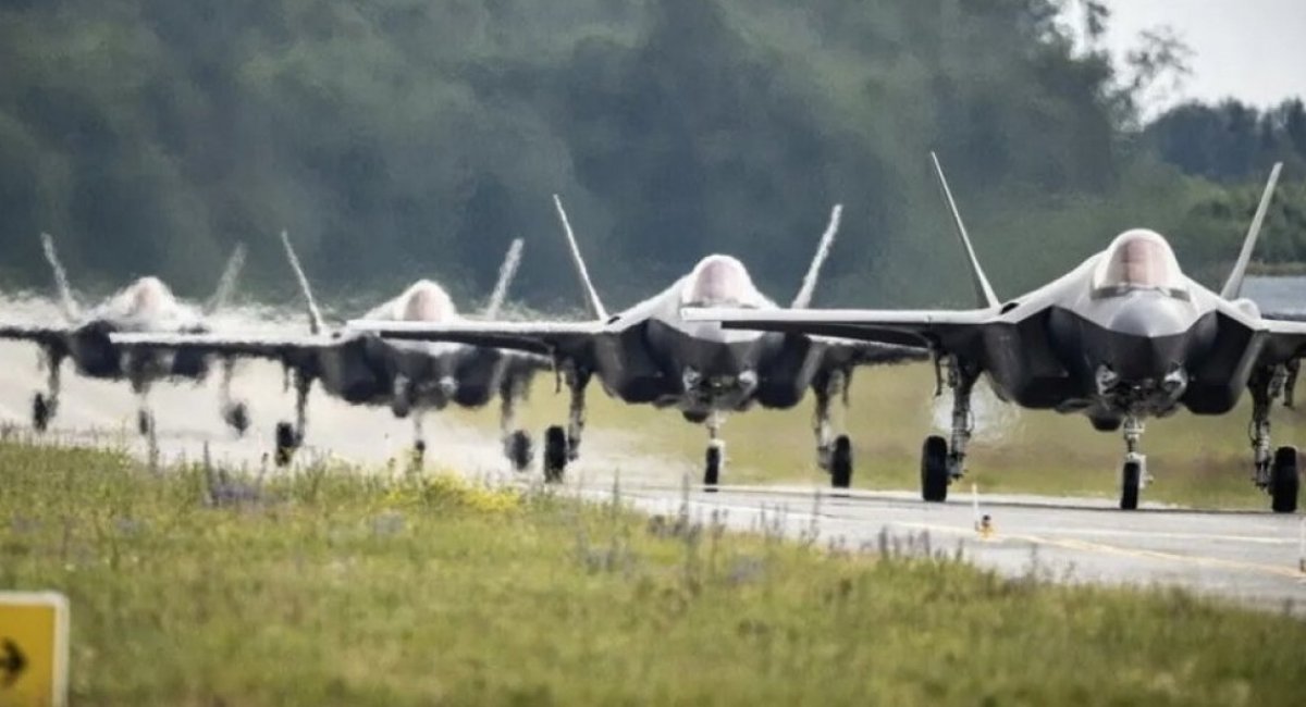 F-35A taking off from Spangdahlem Air Base, Germany, 2022 / Photo credit: U.S. Air Force
