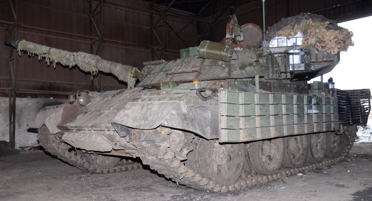 The M-55S tank from the inventory of the 5th Tank Brigade, spring 2024 / Photo credit: the brigade's press service