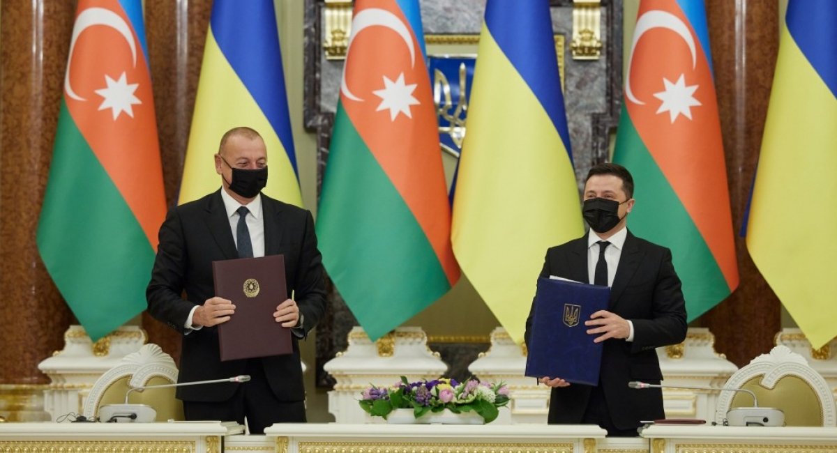 Ukraine and Azerbaijan have set a new ambitious goal - to double bilateral trade by 2024 / Photo credit: Ukrainian Presidential Press Service
