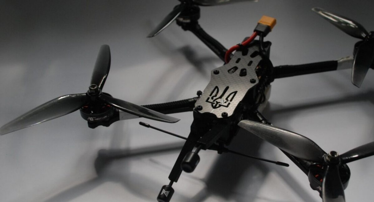 Illustrative photo: the KH-S7, a typical Ukrainian-made FPV drone / Photo credit