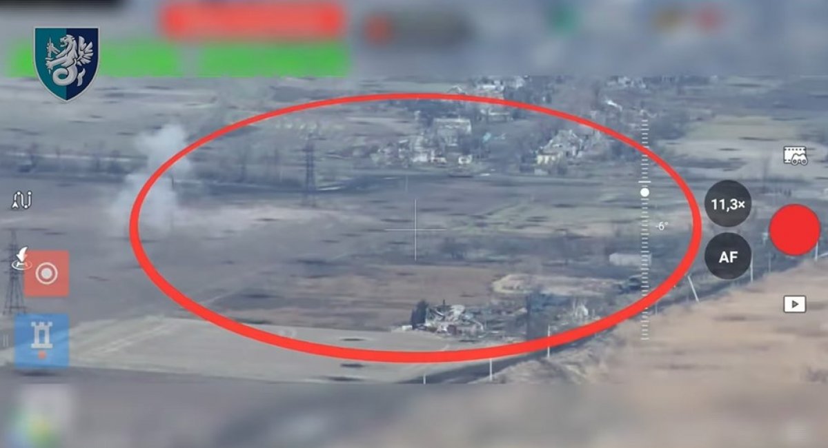 Screenshot from the video of the 37th Marine Brigade 