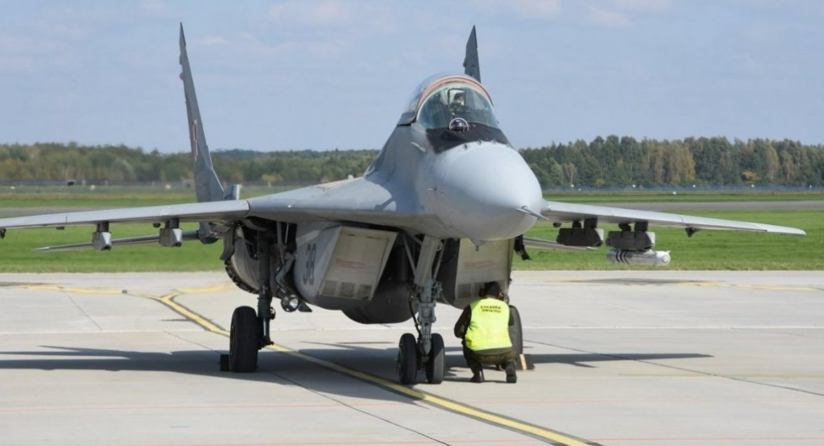 Polish MiG-29 fighter jet / open source 