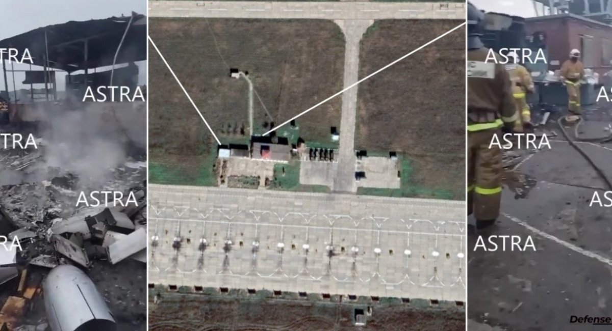 The Kushchyovskaya air base (46.5353, 39.5493) / Defense Express