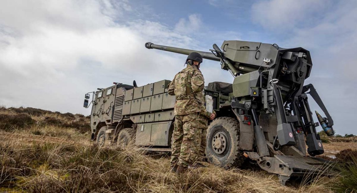 Danish CAESAR self-propelled howitzers already in Ukraine / Photo: Defense gallery by Danish Ministry of Defense