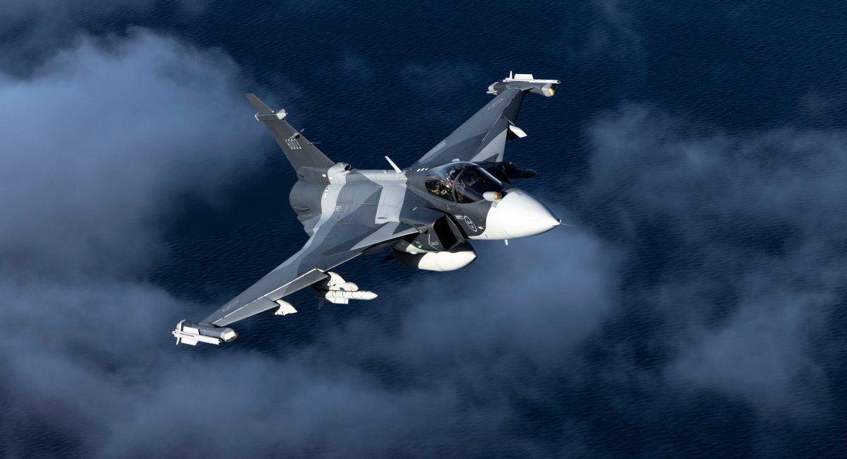 JAS 39 Gripen multirole fighter / Photo credit: Saab