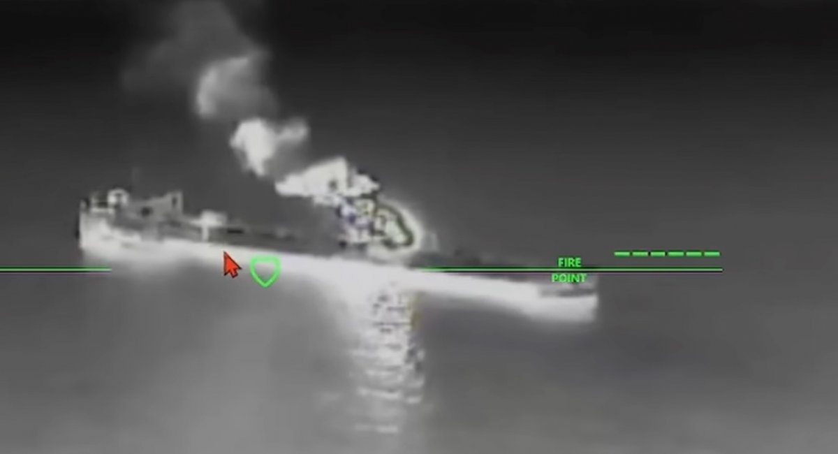 russian tanker / screenshot from video 