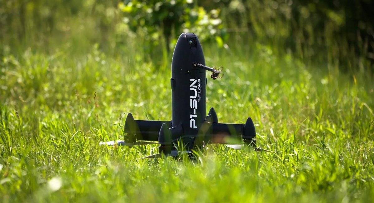 The new P1-SUN long FPV interceptor drone / Photo credit: SkyFall
