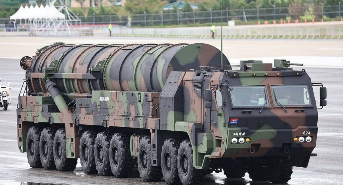 South Korea's Hyunmoo-5 ballistic missile / Photo credit: Yonhap News