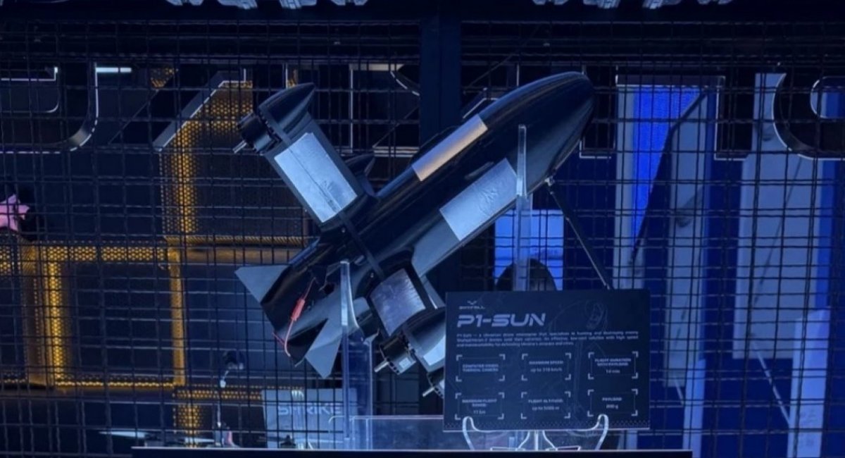 Ukrainian P1-SUN anti-drone interceptor by SkyFall / Photo credit: SkyFall