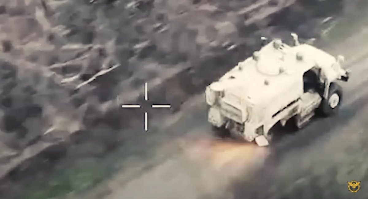 The M1224 MaxxPro armored vehicle / screenshot from video 