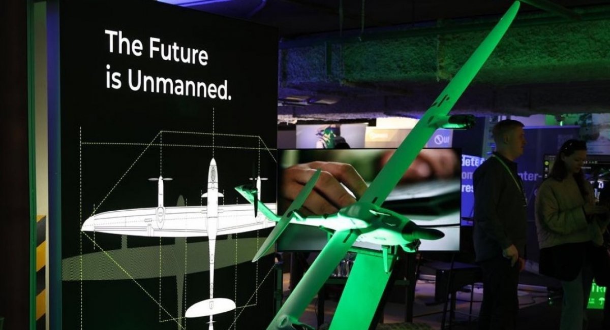 Ukraine’s ability to achieve qualitative superiority in unmanned systems must become a decisive factor in defeating russia. Pictured: one of the stands at the Defense Technologies exhibition at KSF 2026 / Photo credit: Kyiv Security Forum 