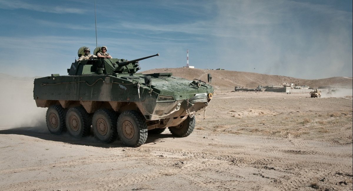 The Rosomak armored personnel carrier in Afghanistan / Photo credit: ISAF Headquarters Public Affairs Office from Kabul