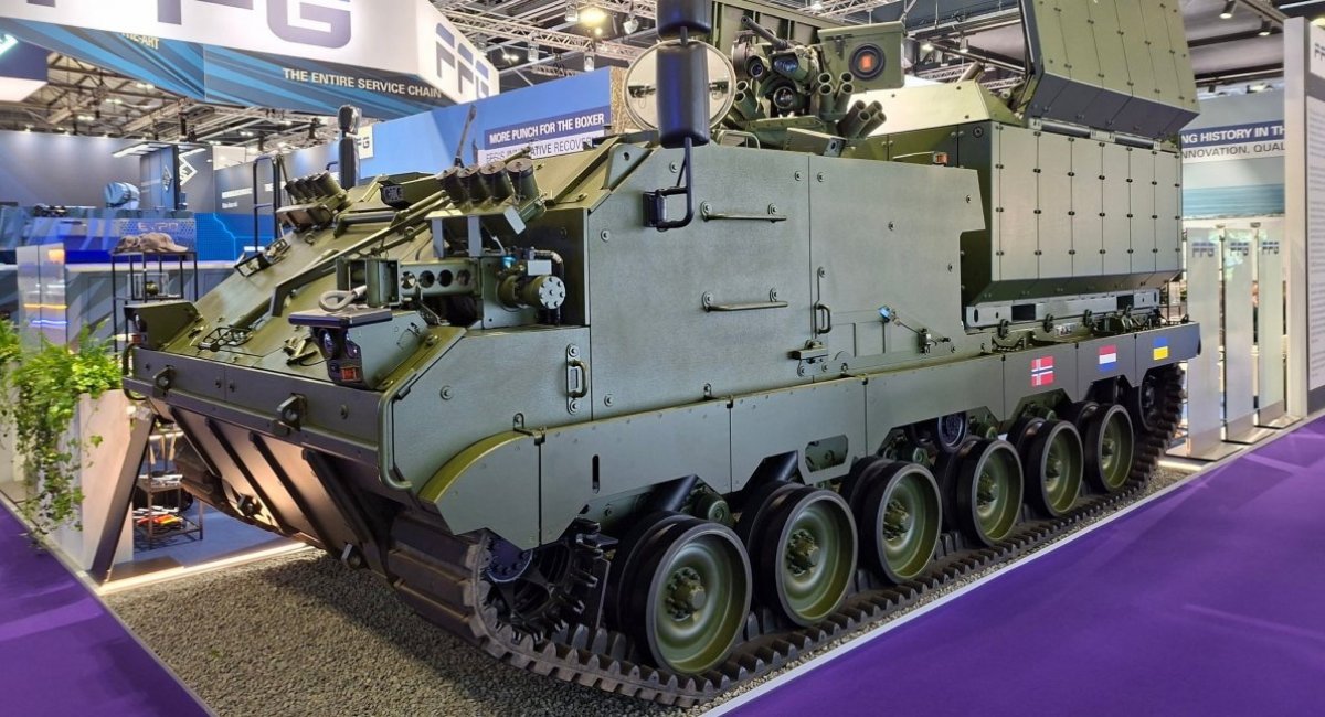 The MWS120 Ragnarok self-propelled mortar mounted on the ACSV G5 tracked chassis / Photo credit: famdelmundo
