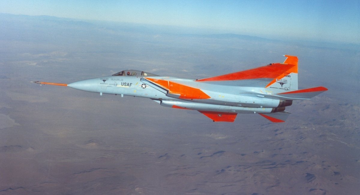YF-15 during its maiden flight on 27th July, 1972 / Open-source photo