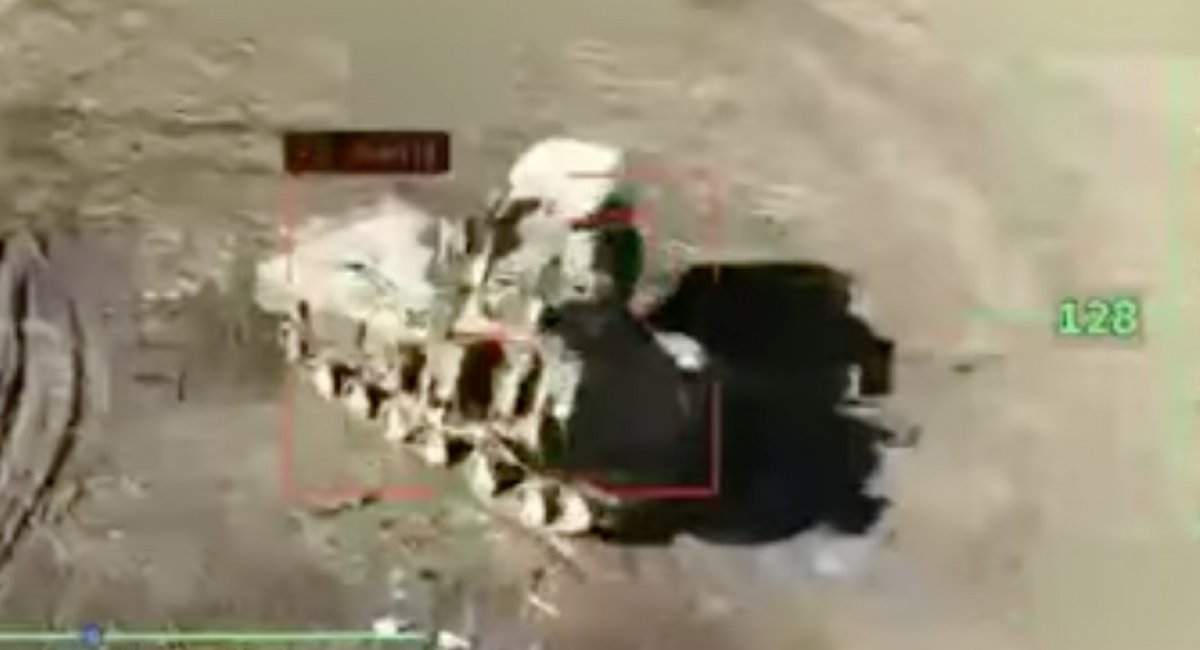 russian Buk-M1 system / screenshot from video 