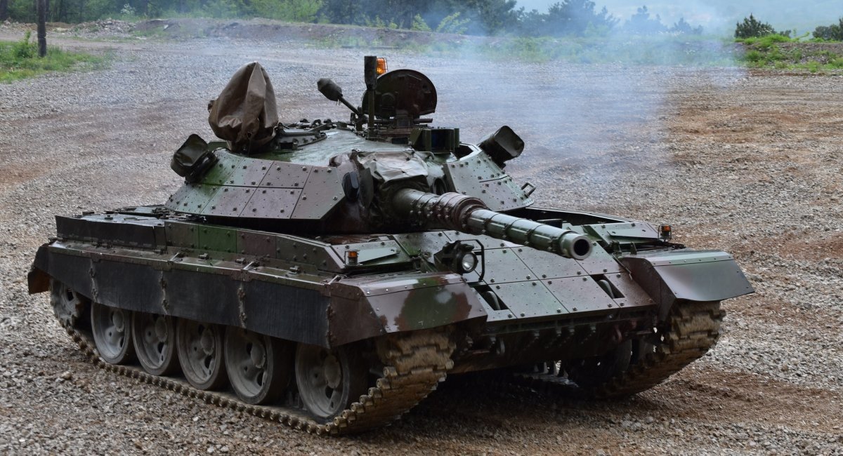Slovenian M-55S tank / Illustrative photo from open sources