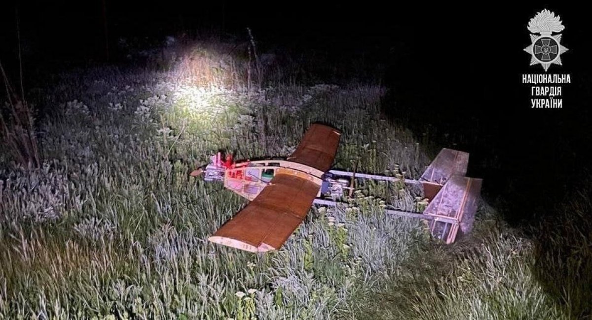 One of the russian wooden drones / Photo credit: National Guard of Ukraine