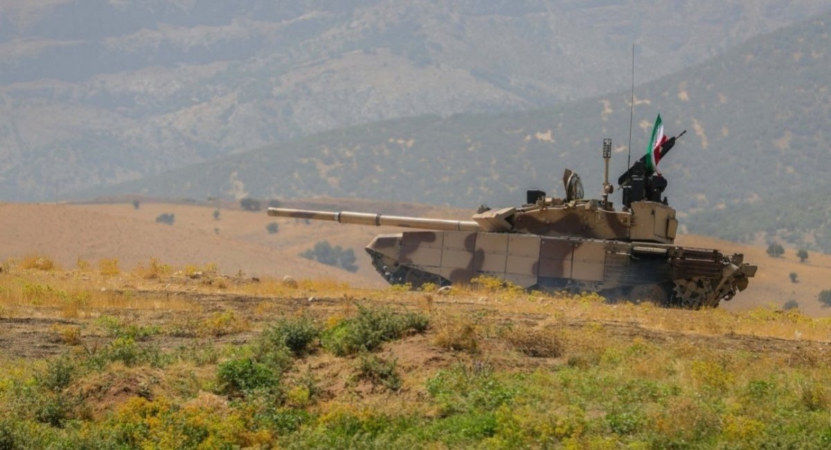 iranian T-72S Shilden tank / Open-source illustrative photo