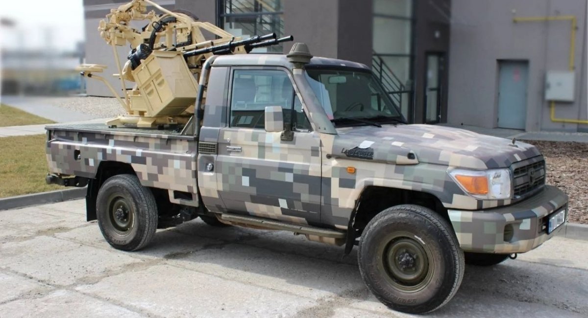 The "Viktor" anti-aircraft artillery vehicle / Photo credit: Dárek pro Putina