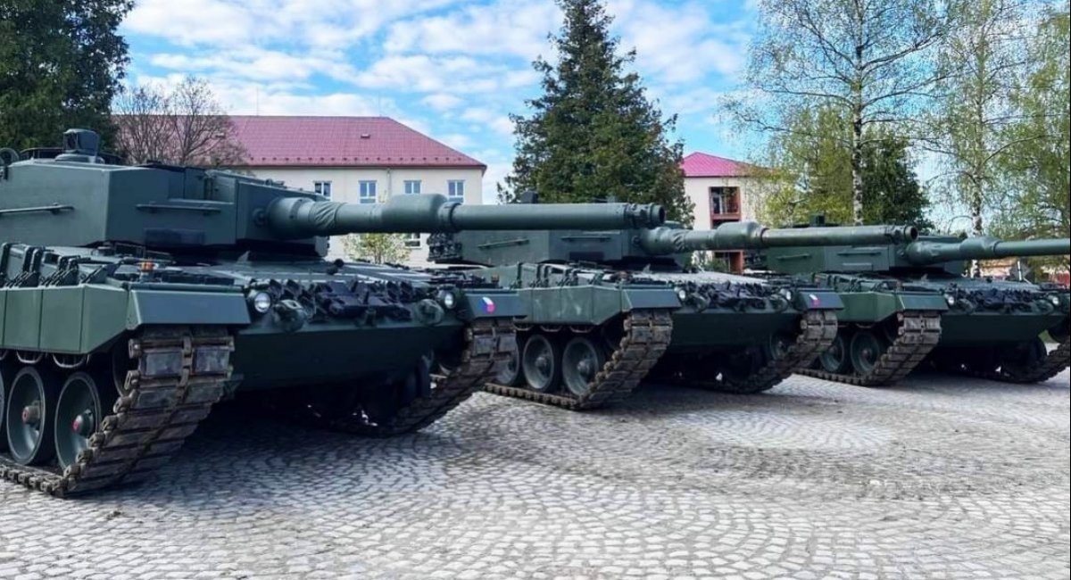 Transfer of Leopard 2A4 tanks by Germany to the Czech Republic, April 2023 / Photo: Armáda České republiky