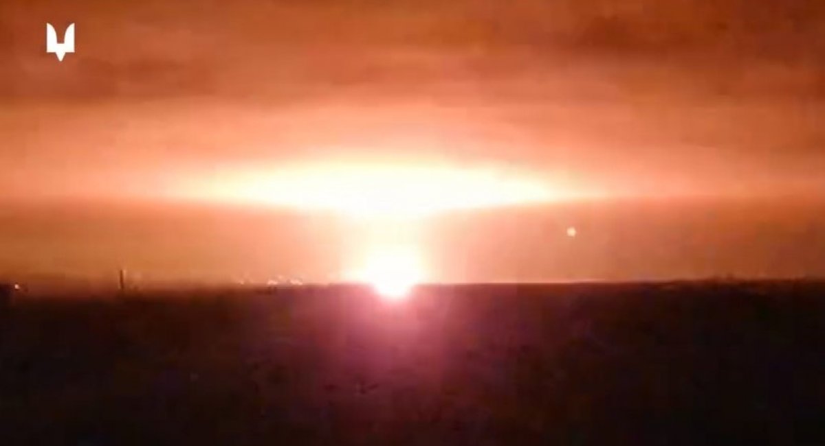 SOF destroyed ammunition depot and BM-21 Grad rocket launcher / video screengrab: the Special Operations Forces