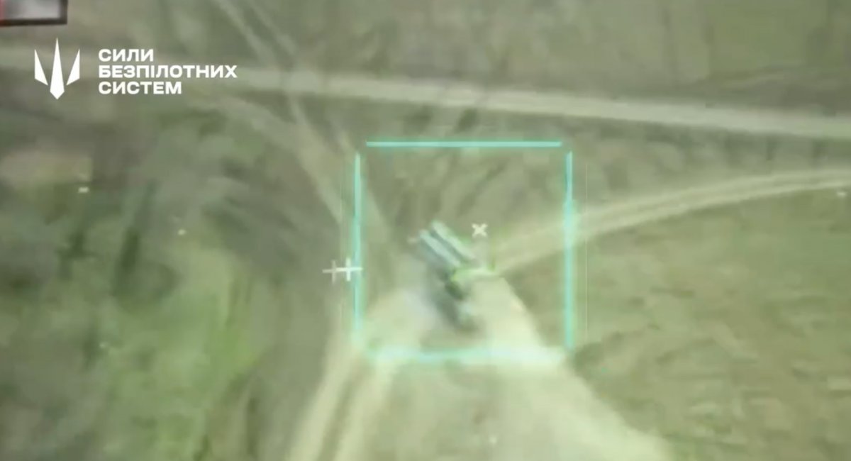 The Buk surface-to-air missile system / screenshot from video 