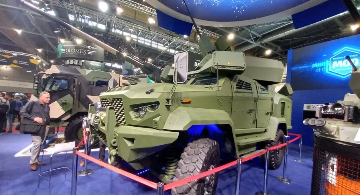 Wolf 25 AD anti-aircraft artillery system at IDET 2025 / Photo credit: Futurearmy.sk