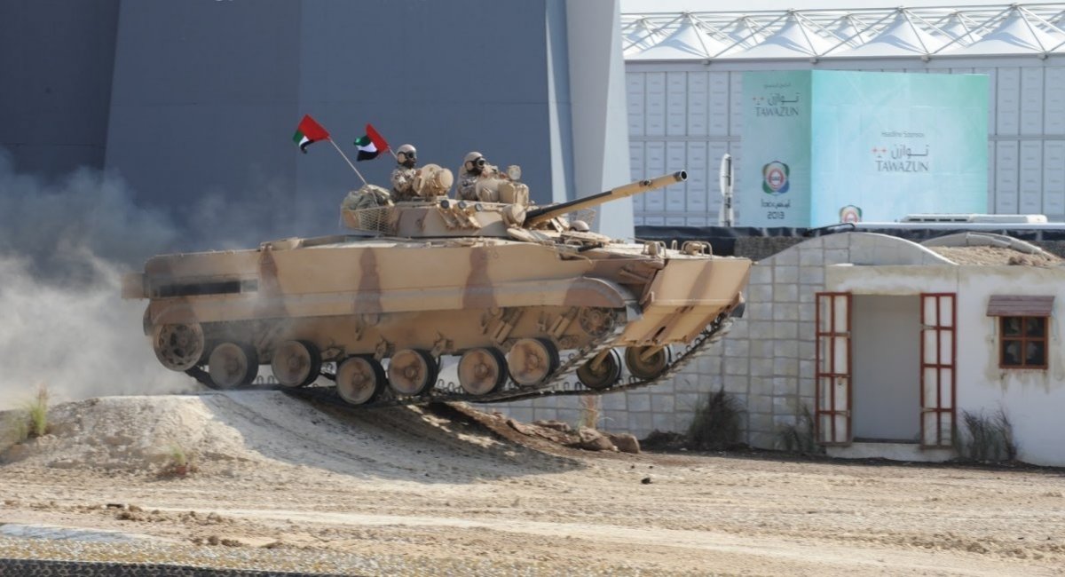 A BMP-3 infantry fighting vehicle of the UAE Armed Forces / Open-source photo