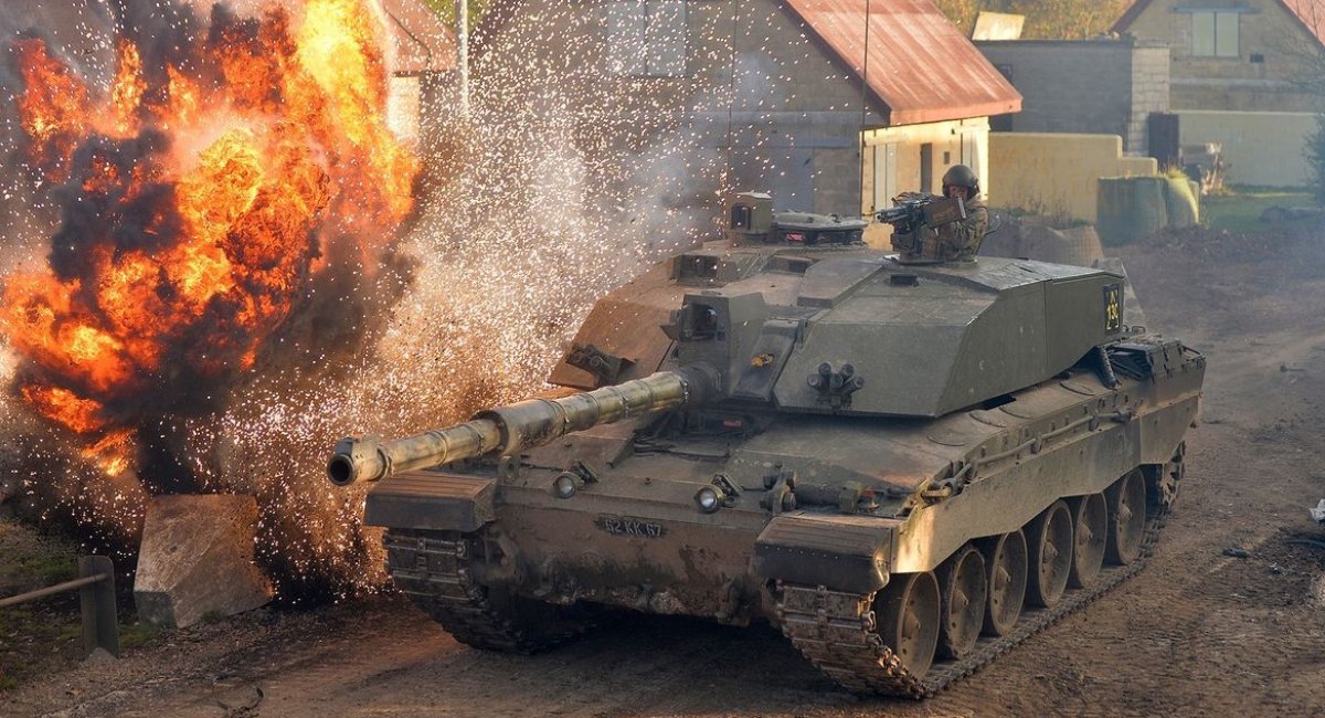 The Challenger 2 main battle tank / Photo credit: The General Staff of the Armed Forces of Ukraine
