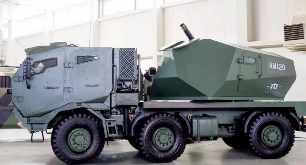 AM120 self-propelled mortar system / Photo сredit: ZTS Špecial