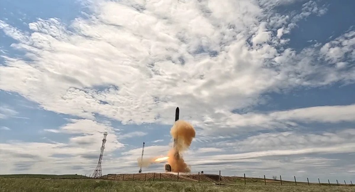 Launch of the RS-28 Sarmat on May 12, 2026