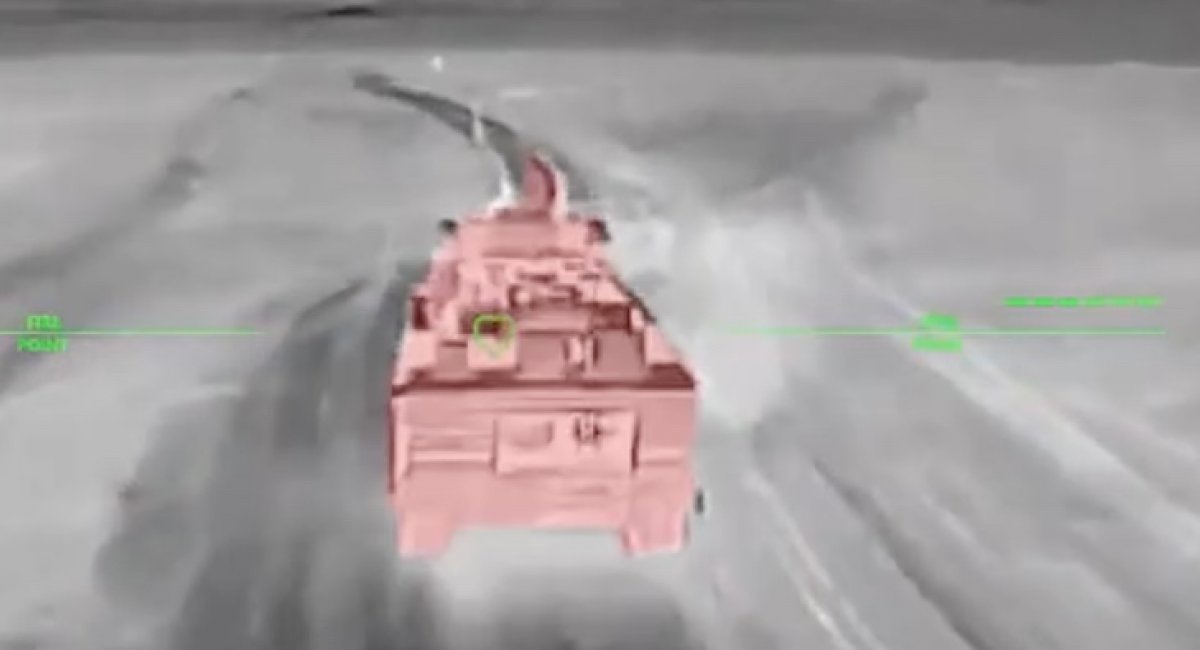 russian Tor air defense system / screenshot from video 