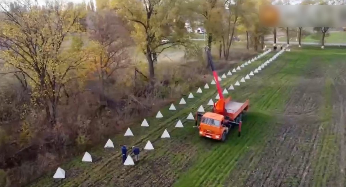 "Wagner’s Line" is Created by the russians in Belgorod Oblast: Can These White Pyramids Become a Potent Defense Line?