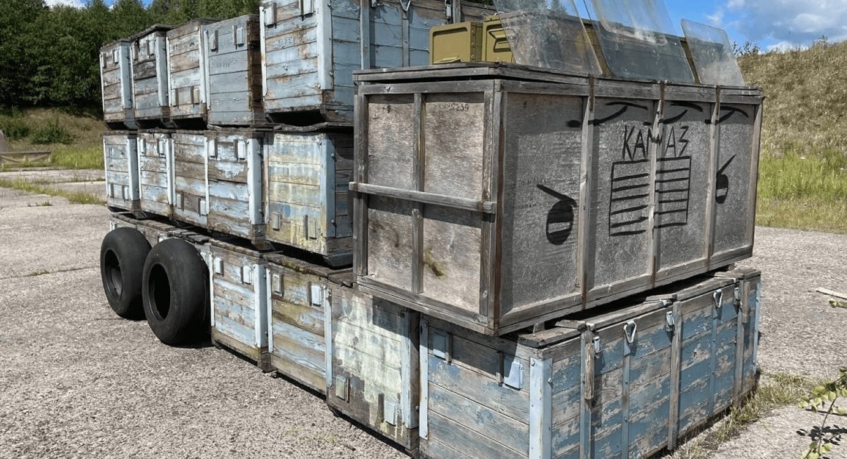 According to the occupiers, it should be something like the KamAZ truck / Open source photo