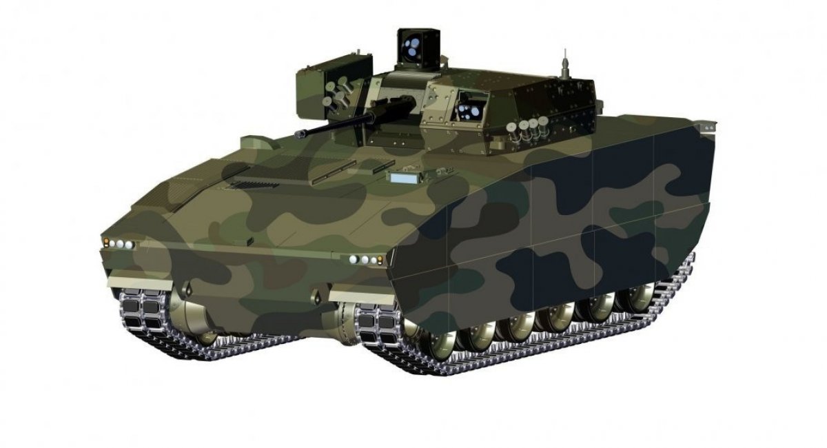 Conceptual image of the Polish CBWP heavy infantry fighting vehicle / Render by Wojsko i Technika