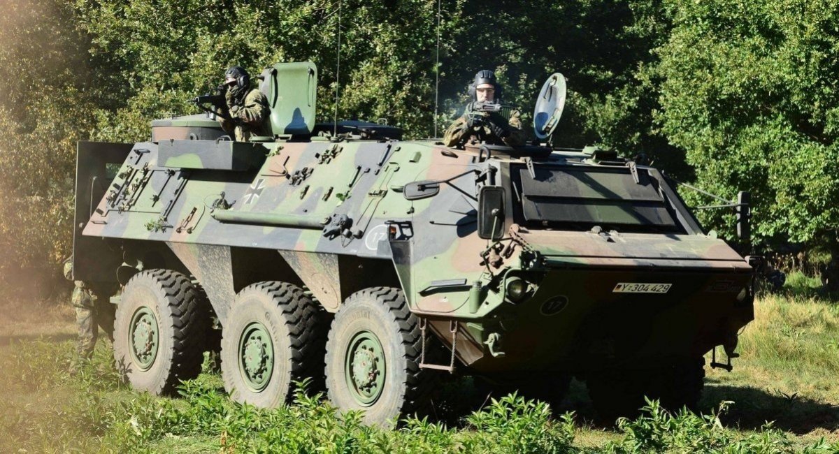 German Fuchs armored personnel carrier / Open source illustrative photo