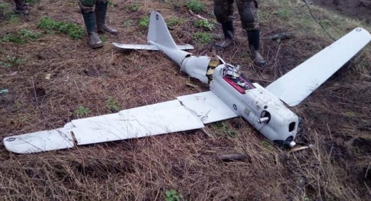 Russian Orlan-10 UAV, that was destroyed in Ukraine