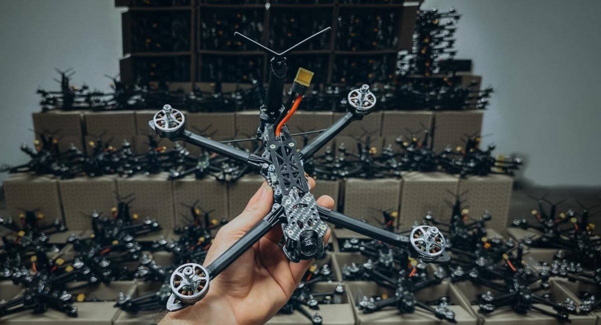 The Kolibri FPV drone made by TAF Drones / Photo credit: TAF Drones