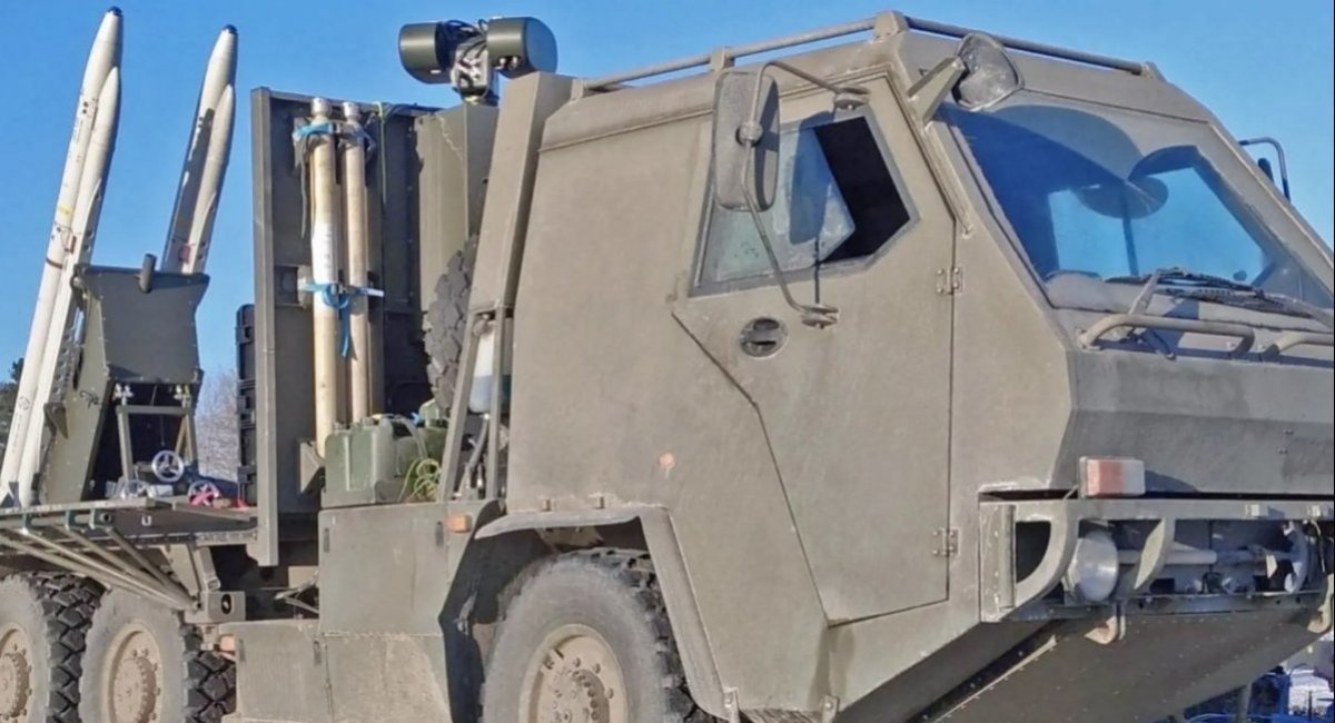 AIM-132 ASRAAM set on SupaCat chassis aka Raven 