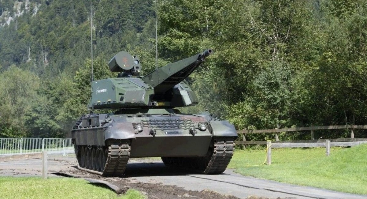 Skyranger 35 on Leopard 1 chassis, September 2024 / Photo credit: Rheinmetall