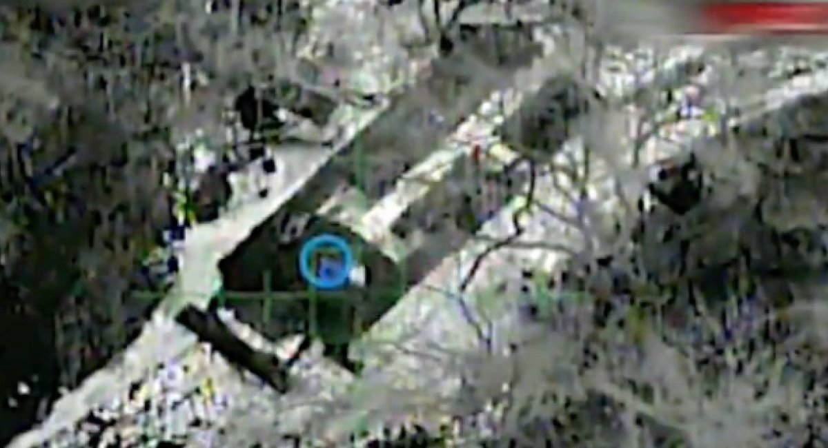 The 2S7 Pion self-propelled artillery system / screenshot from video 