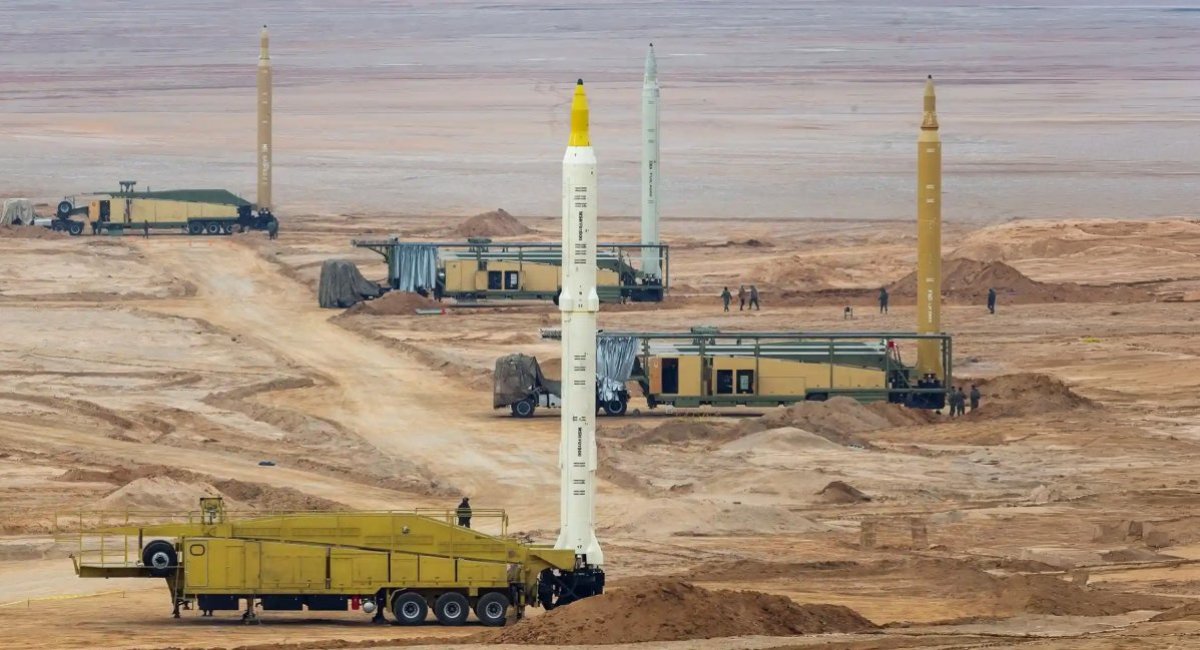 Sejjil ballistic missiles