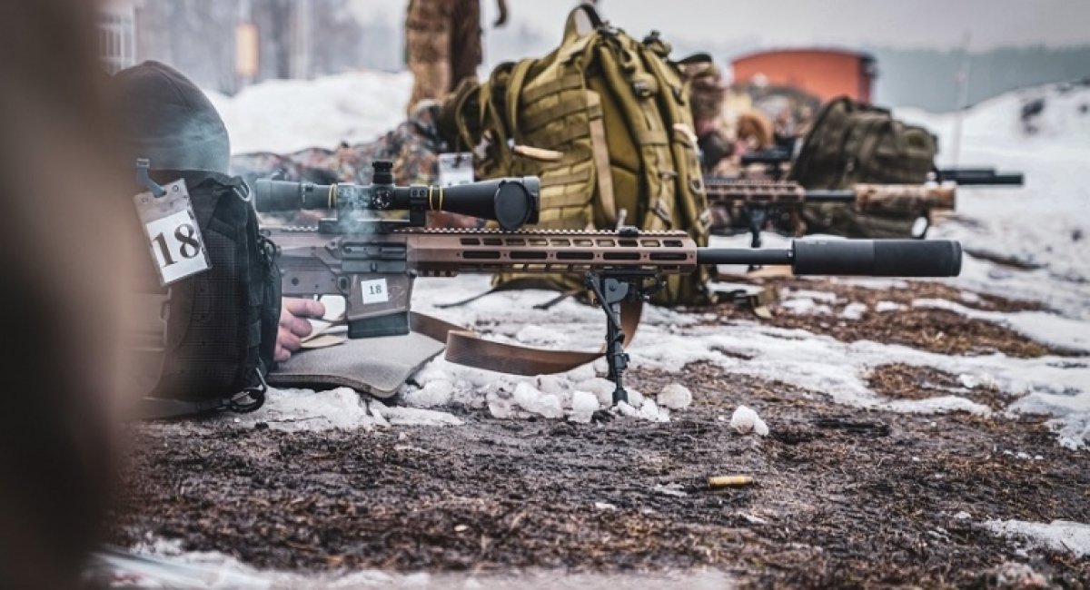  National Guard of Ukraine (NGU) Mastering the Use of Domestically-Produced Sniper Rifle, the UAR-10
