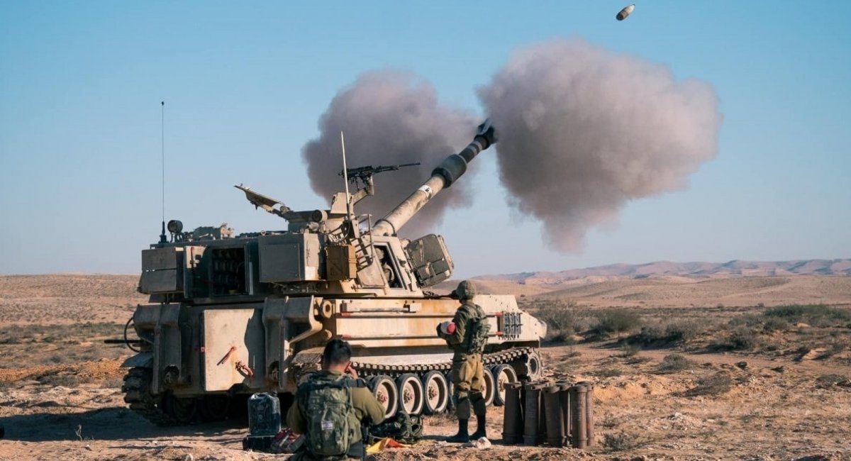The M109A5 howitzer of the Israel Defense Forces / Photo credit: IDF