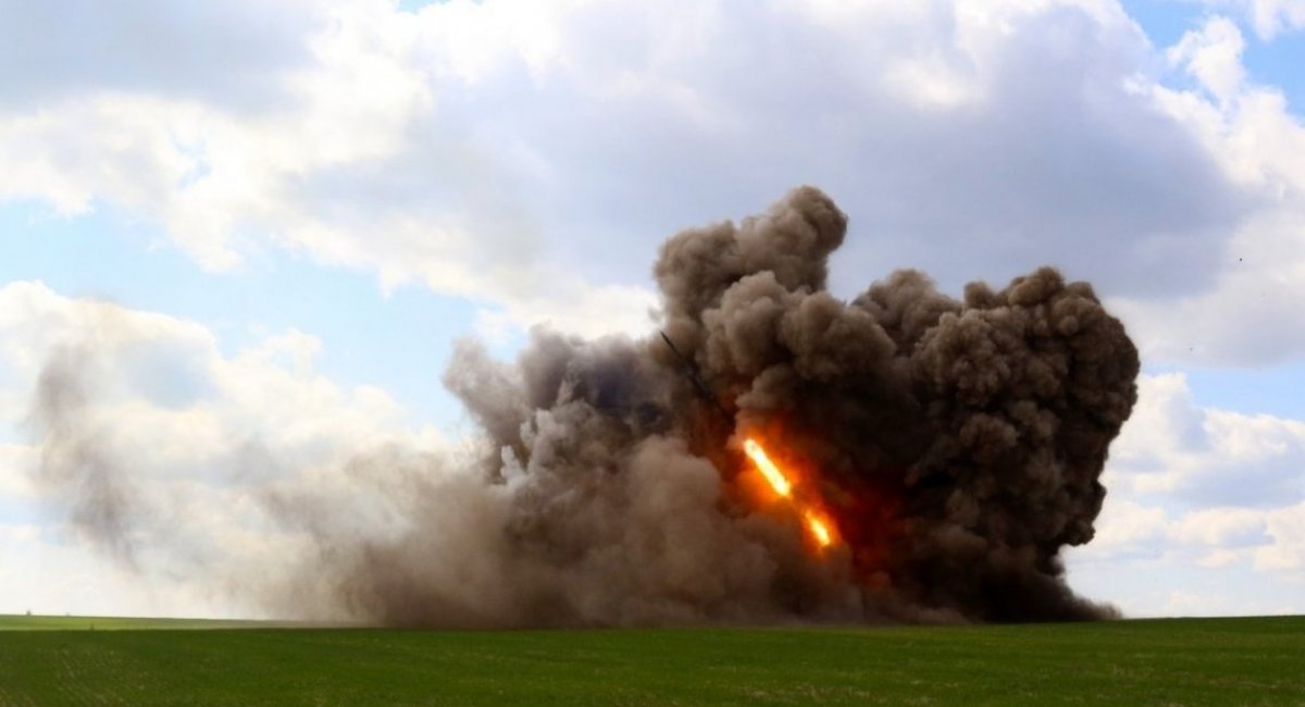 Ukrainian MLRS “Uragan” Units at work / Photo credit: ArmyInform