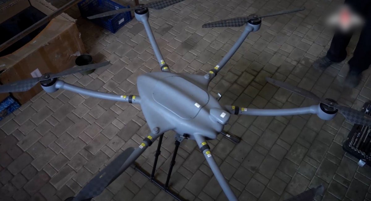 Multicopter M1500 by T-Motor from China in the army of the russian federation