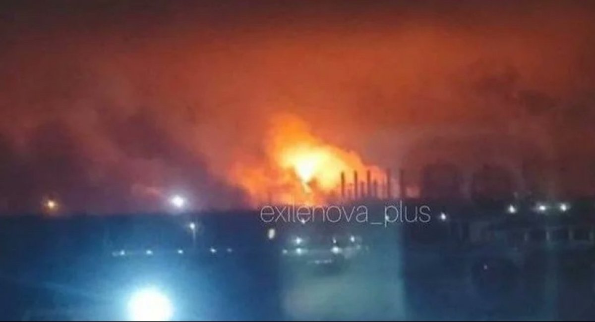 russia's Nevinnomysskiy Azot plant / screenshot from video 