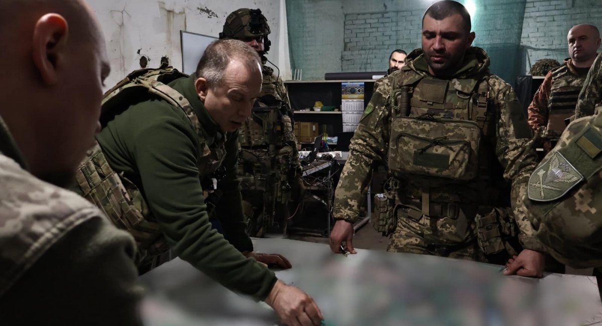 Colonel-General Oleksandr Syrskyi continues his work at the front / Photo: Ground Forces of the Armed Forces of Ukraine